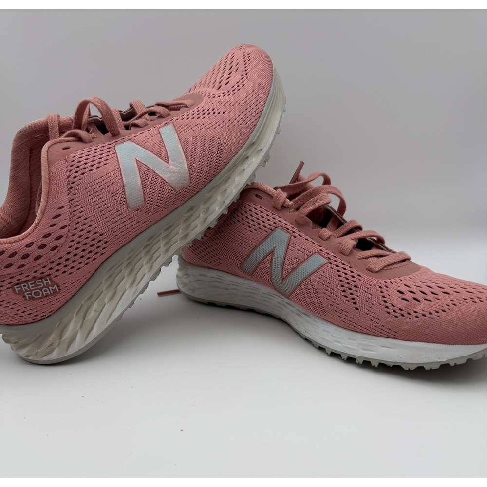 New Balance Arishi Fresh Foam Pink Silver Running Shoes WARISCD1 Womens 8 - Picture 2 of 10